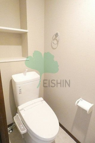 トイレ　清潔感のあるトイレです。