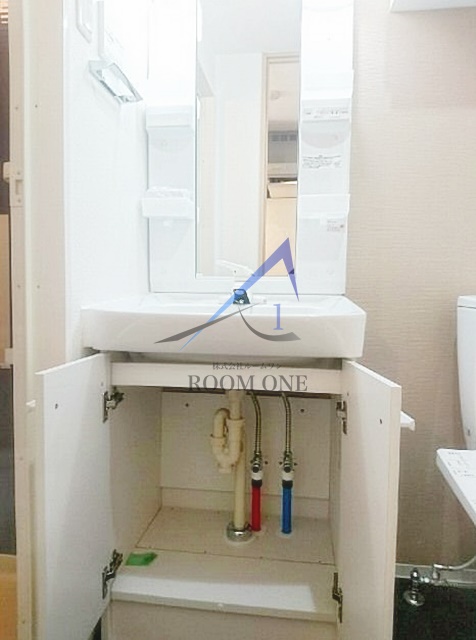 洗面設備　洗面台です。