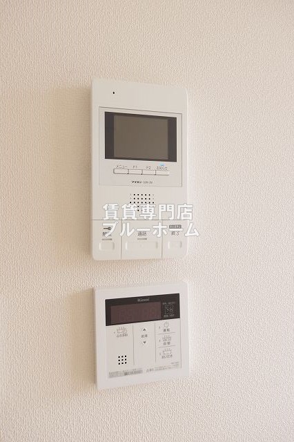 セキュリティ　モニター付きのインターホンです！