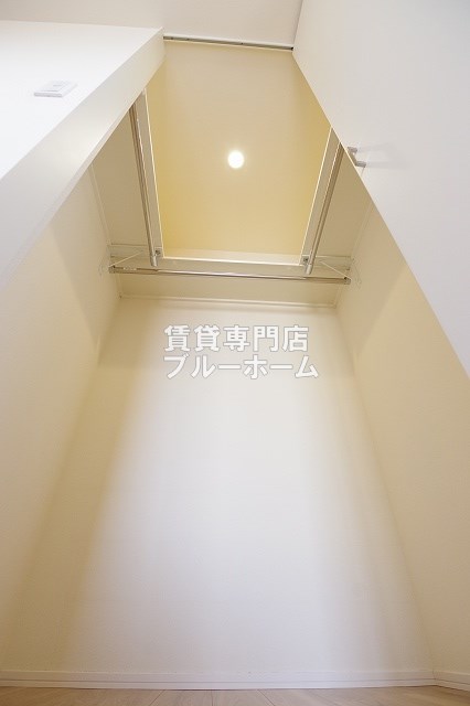 収納　大容量のウォークインクローゼットです！