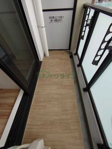 バルコニー　ジオエント山吹神楽坂