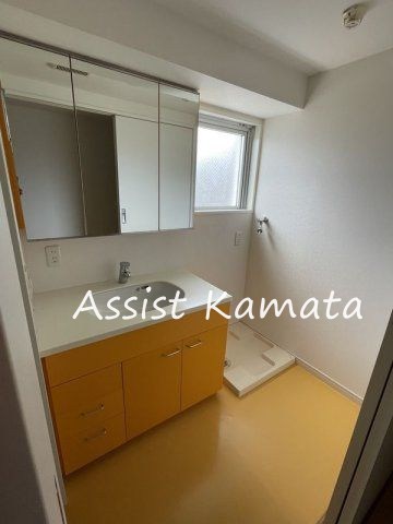 洗面設備　写真は同タイプの別号室です