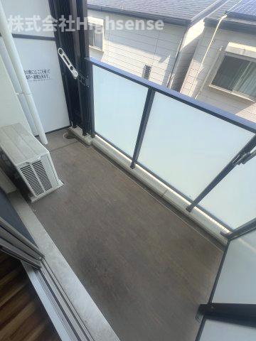 バルコニー　落ち着いた時間を過ごせるバルコニーです