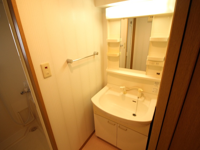 洗面設備　同じ部屋タイプの別部屋の写真です。現況と異なる場合は現況を優