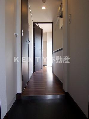 玄関　収納もある玄関です