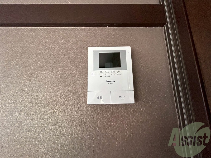 その他設備　テレビ付きインターホンなので防犯の観点でも安心ですね。