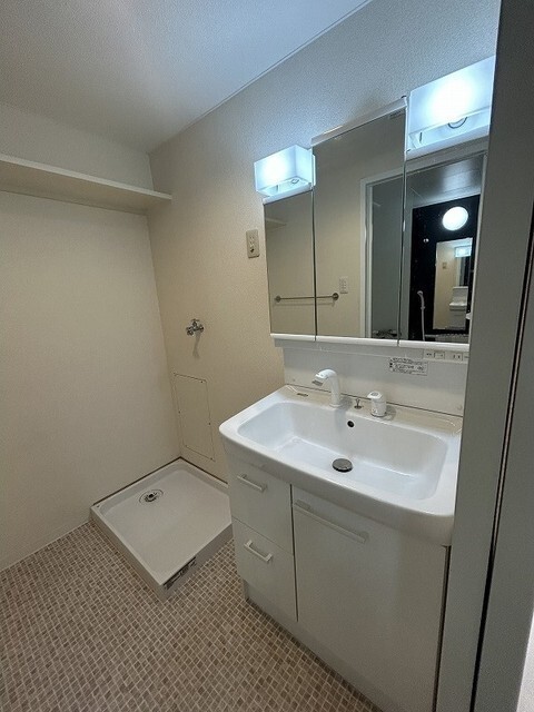 洗面設備　洗面所です