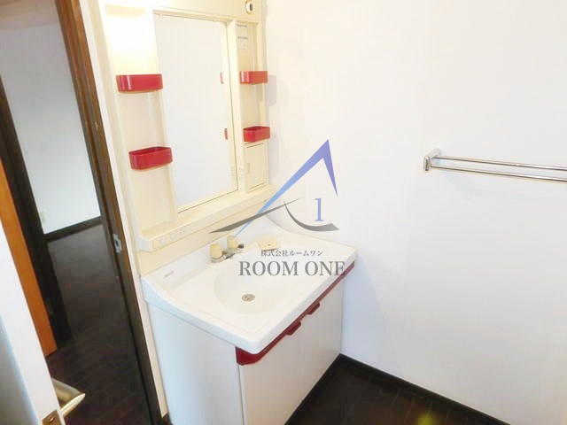 洗面設備　洗面台です。