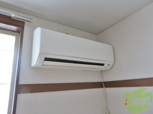 その他設備　エアコンがあれば暑い日が続いても快適に過ごせますね。