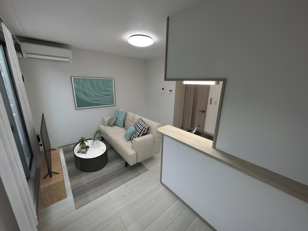 居室・リビング　家具設置イメージ画像です。