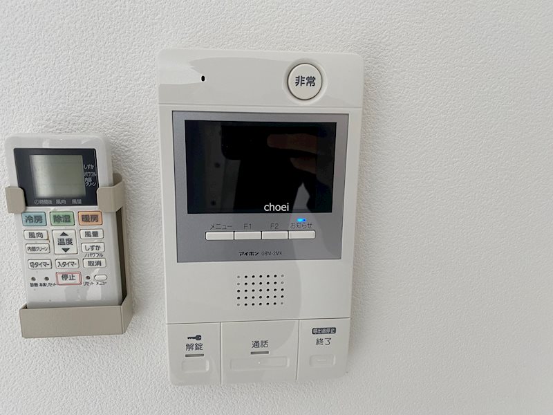 セキュリティ　※同一間取り・別号室の参考写真です