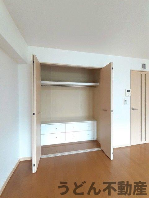 収納　うどん県のお部屋探しはうどん不動産へ うどんちゃんとLINE