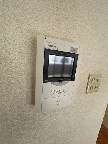 セキュリティ　モニター付きインターホン
