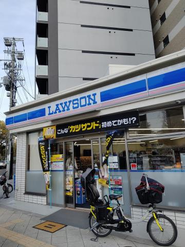 コンビニ　ローソン上町北店（コンビニ）まで455m