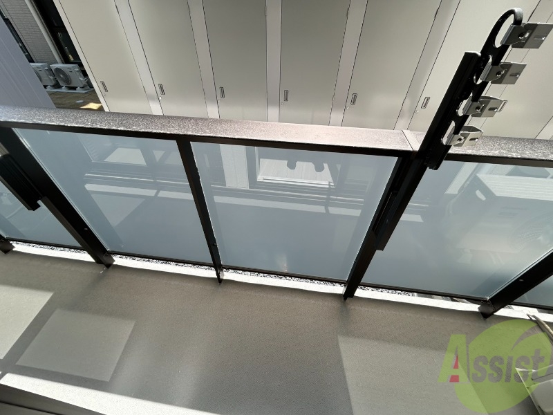 バルコニー　バルコニーです。お洗濯物も干しやすそうです。