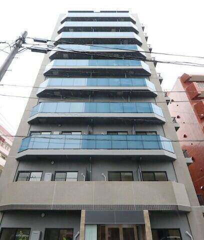 建物外観　外観タイル張りです