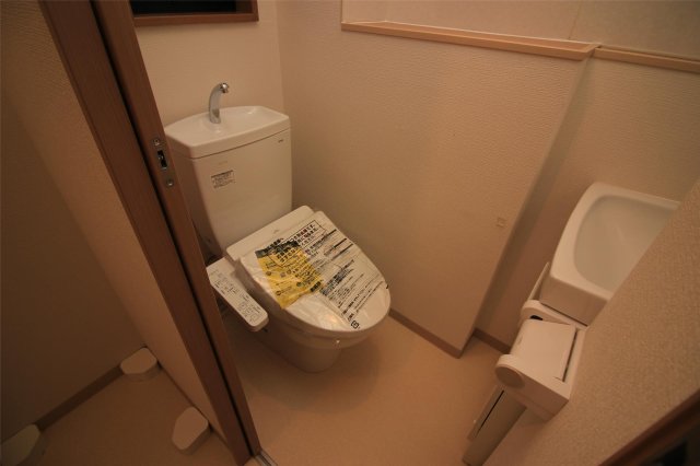 トイレ　ゆったりとした空間のトイレです