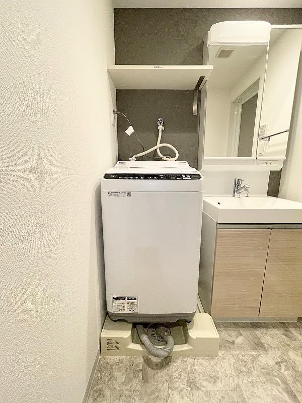 その他設備　室内洗濯機置場（家電付き）