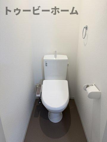 トイレ　ゆったりとした空間のトイレです