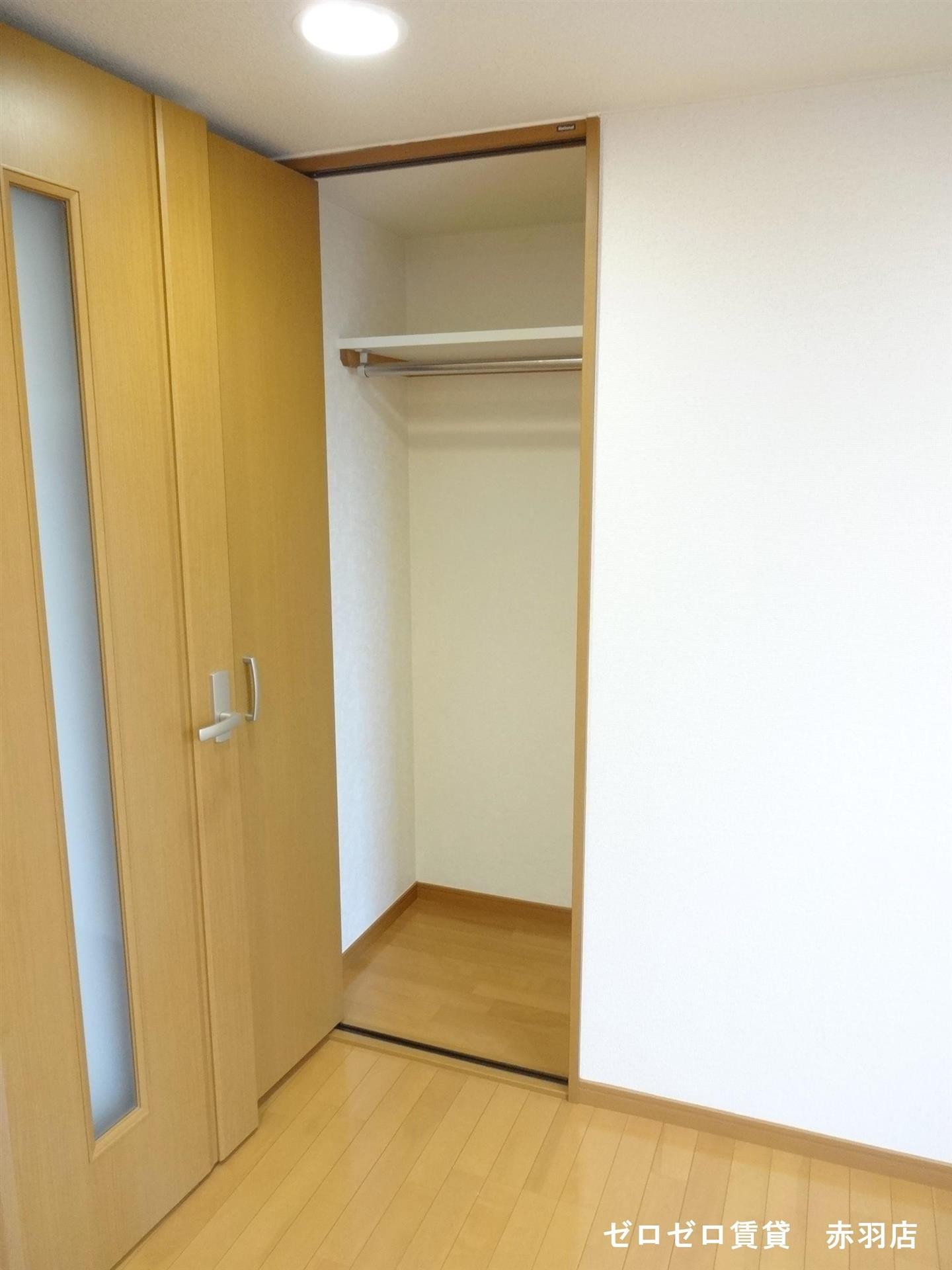 収納　クローゼットもしっかりあります
