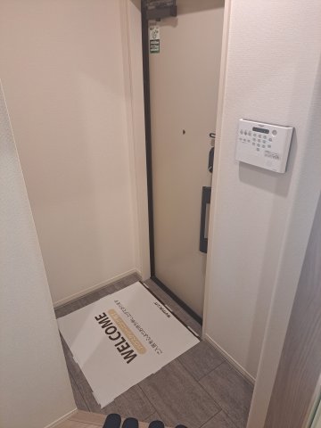 玄関　スッキリまとまった玄関です