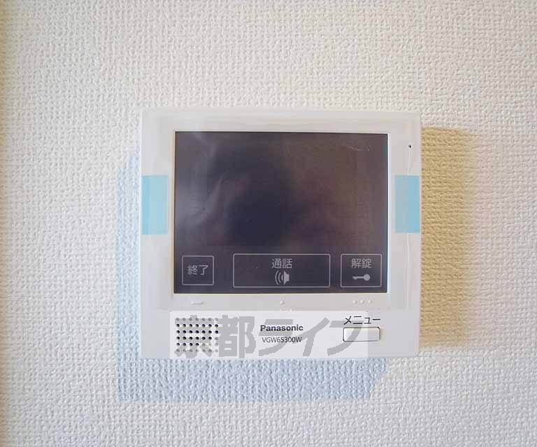 セキュリティ　急な来客も安心ですね