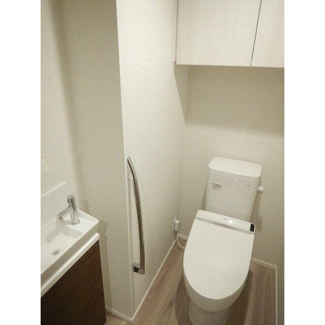 トイレ　ゆったりとした空間のトイレです