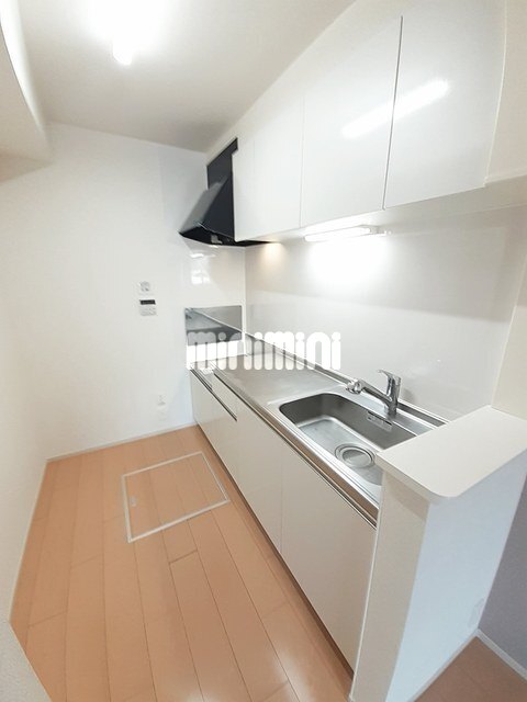 キッチン　２口コンロ設置可能キッチンです。