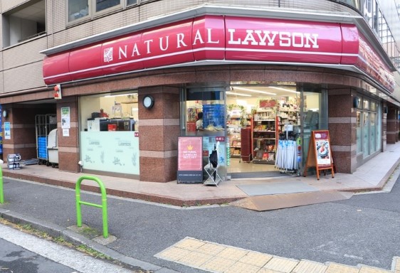コンビニ　ナチュラルローソン新橋六丁目店（コンビニ）まで50m