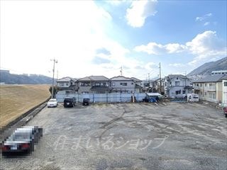 眺望　募集のお部屋（201号室）からの眺望です！