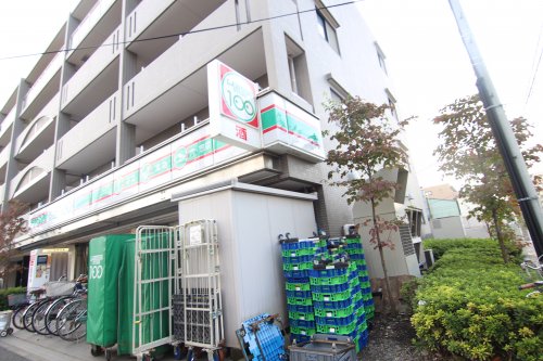コンビニ　ローソンストア100 港北日吉店（コンビニ）まで71m