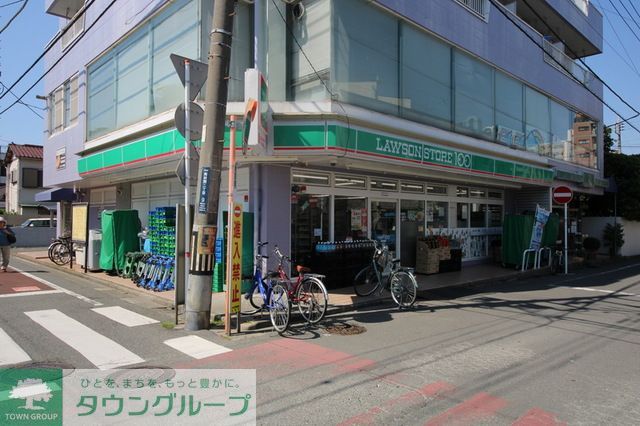 コンビニ　ローソンストア100 南林間店（コンビニ）まで640m