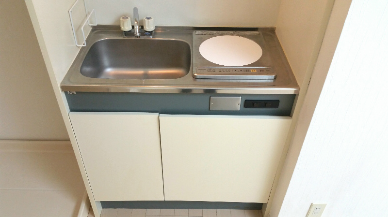 キッチン　ＩＨ調理器に変更。