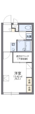 レオパレスインフォレスタIIの間取り写真
