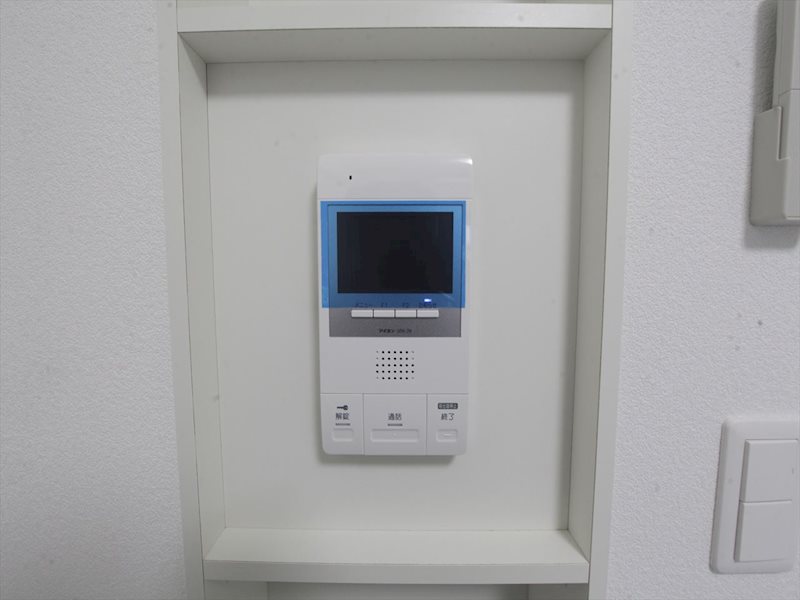 セキュリティ　TVモニター付インターホン