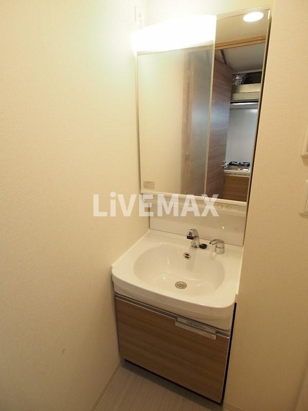 洗面設備　同施工会社の同仕様写真です。