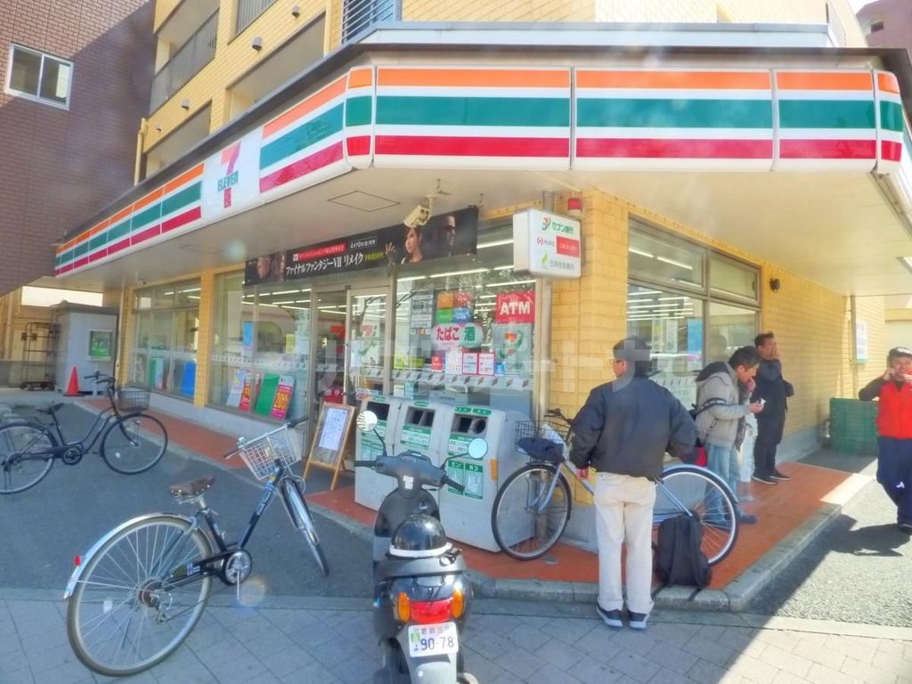 コンビニ　セブンイレブン南葛西4丁目店（コンビニ）まで130m