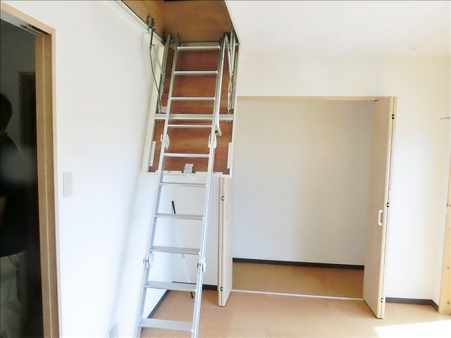 収納　グルニエが付いてます。