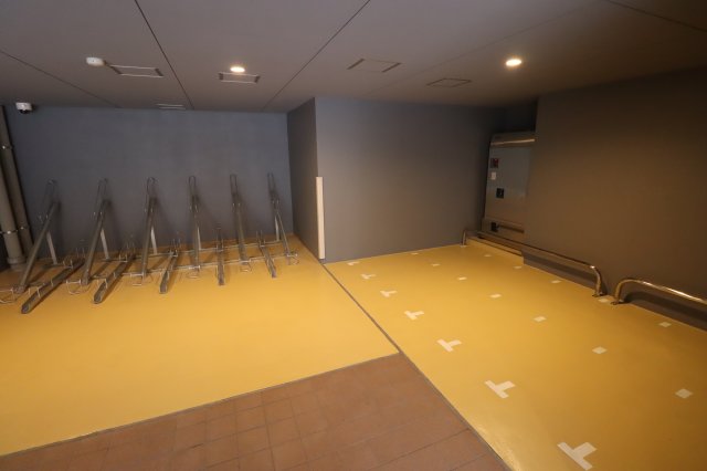 駐車場　駐輪場