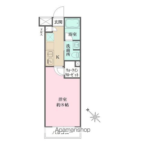 ベルフェリーク西小山の間取り写真