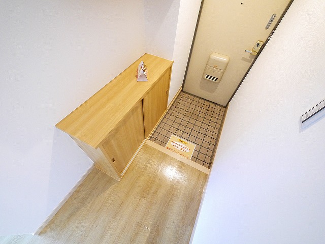 玄関　落ち着いた玄関です