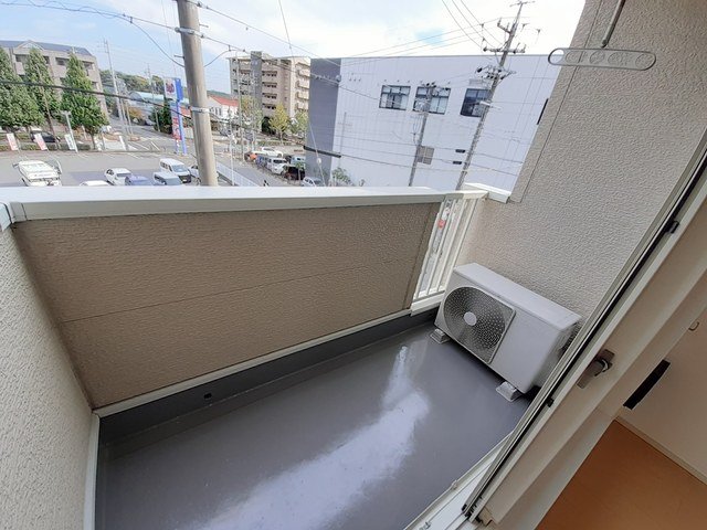 バルコニー　落ち着いた時間を過ごせるバルコニーです