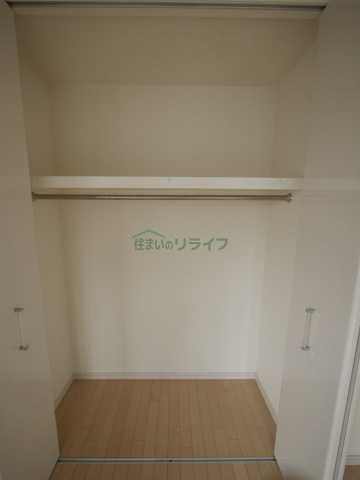 収納　※参考写真です。同じ間取りの別部屋になります。