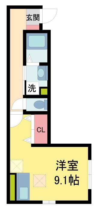 D-room宮ノ前の間取り写真