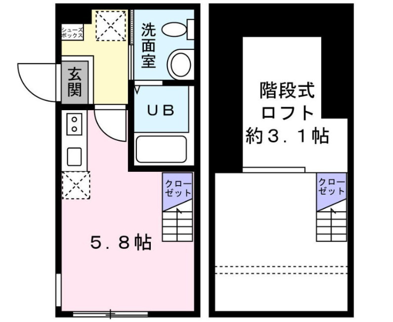 イルマーレ三ツ沢の間取り写真