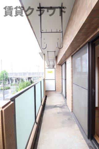 バルコニー　バルコニー付きです