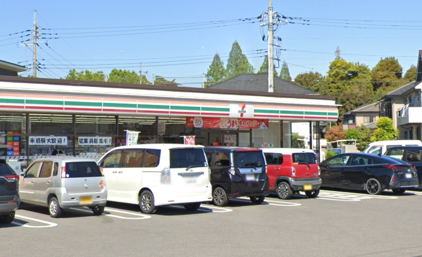 コンビニ　セブンイレブン 小山喜沢店（コンビニ）まで724m