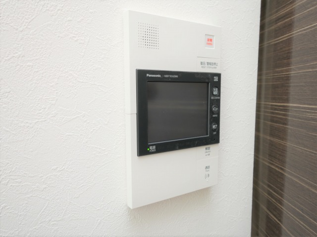 セキュリティ　モニター付きインターホンです