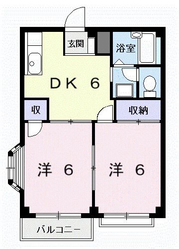 アメニティYATAIIの間取り写真