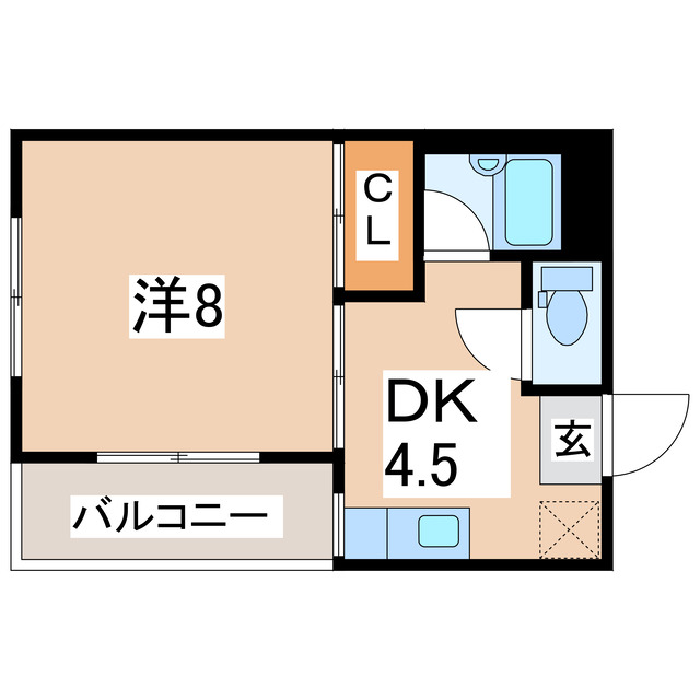 フレンドいじまの間取り写真